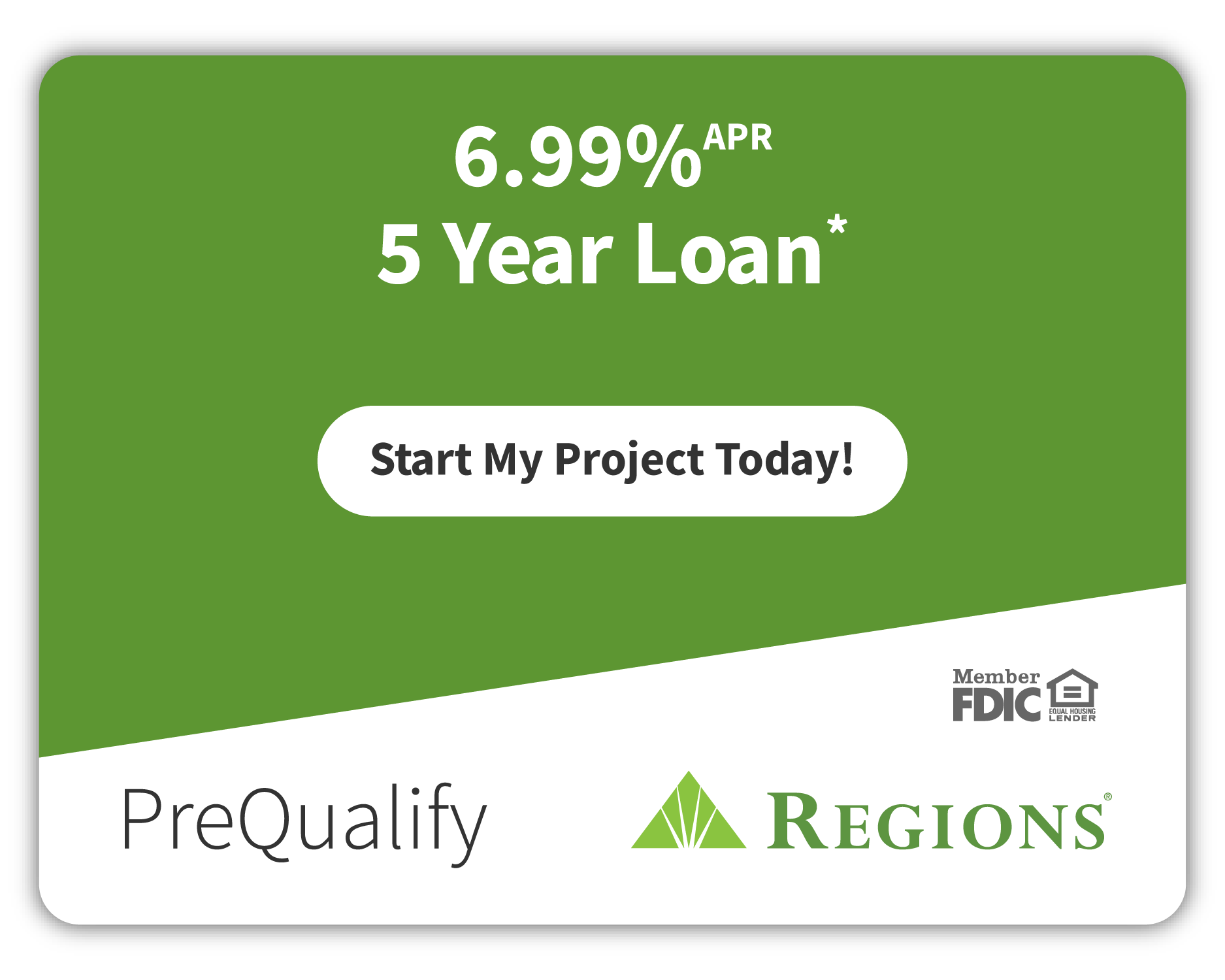 Prequalify for 6.99% APR 5-Year Loan