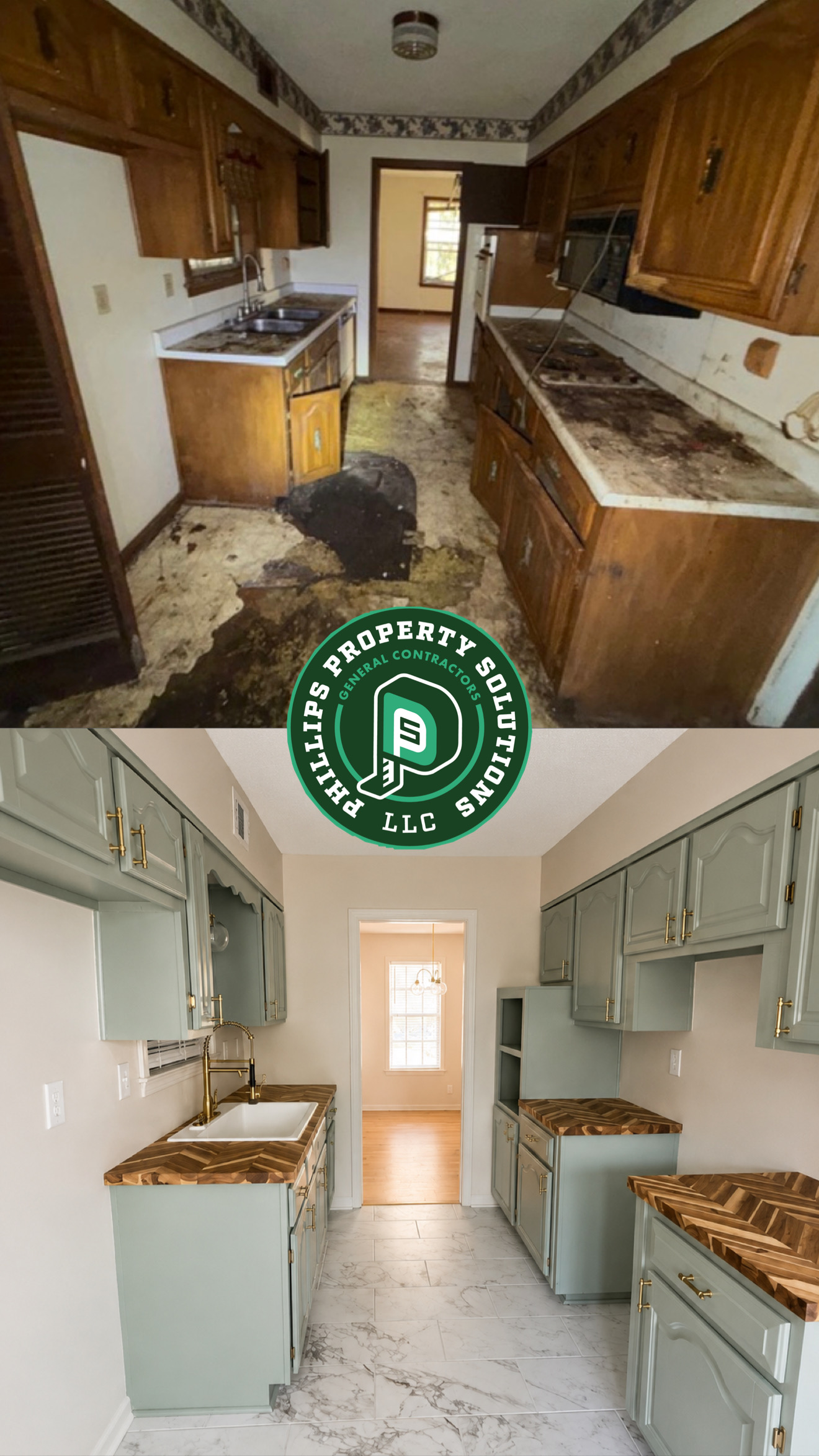 Complete Kitchen Gut & Transformation in Memphis, TN!