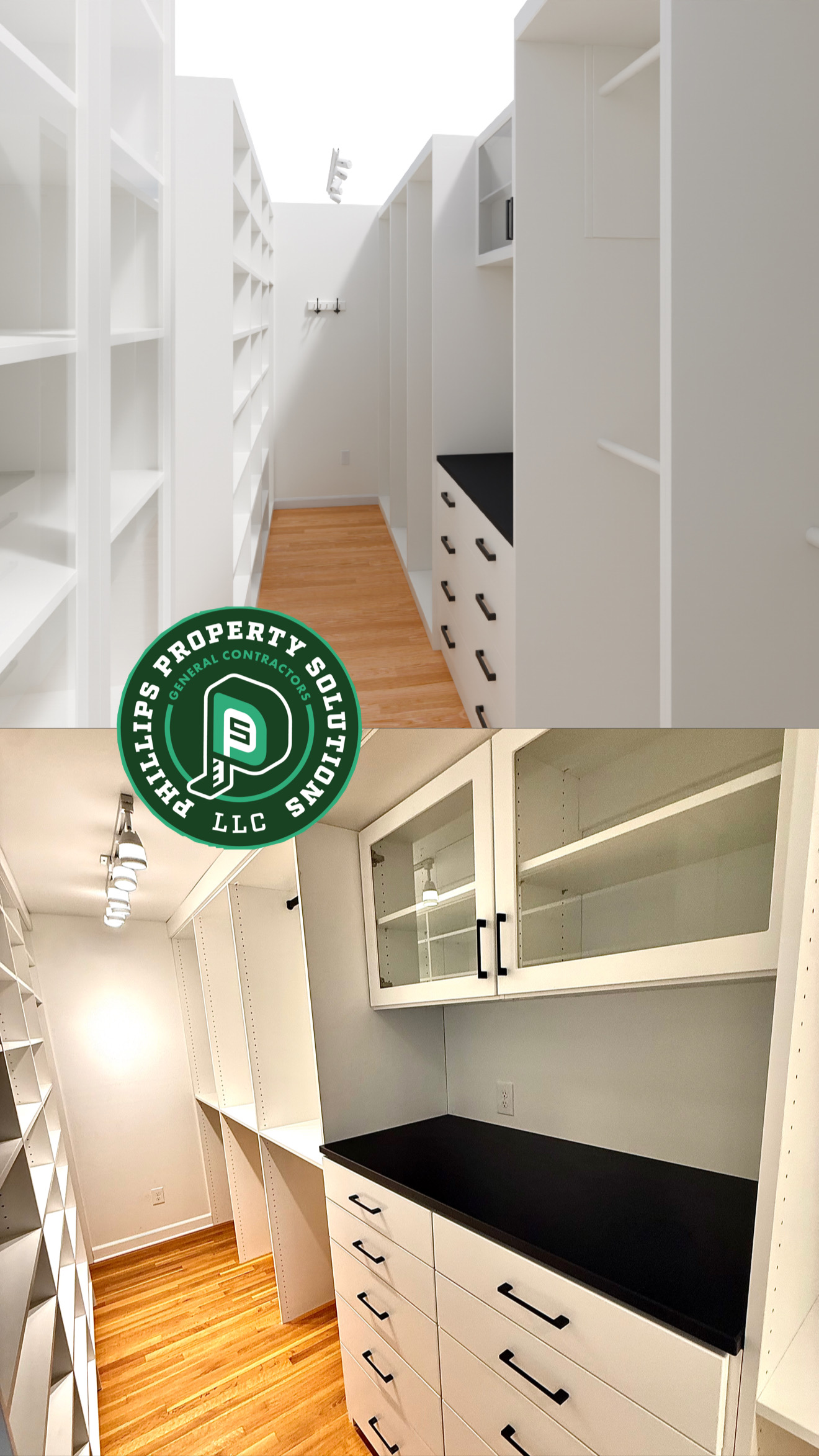 Custom Walk-In Closet Designed, Framed, and Built from the Ground Up in Germantown, TN
