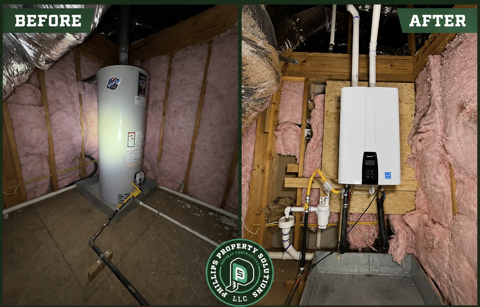 From Traditional to Tankless: Lakeland, TN Home Water Heater Upgrade!