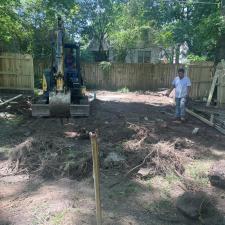 Concrete pad installation