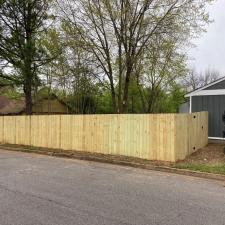 Fence installation